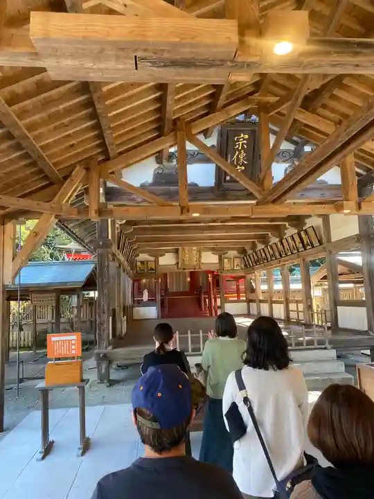 宗像大社の本殿・本堂