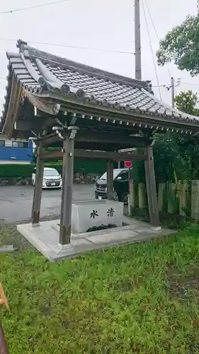 今尾秋葉神社の手水