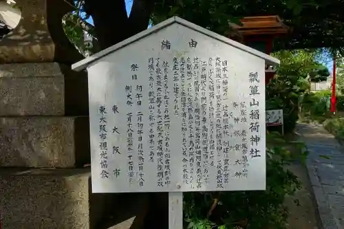 瓢箪山稲荷神社の歴史