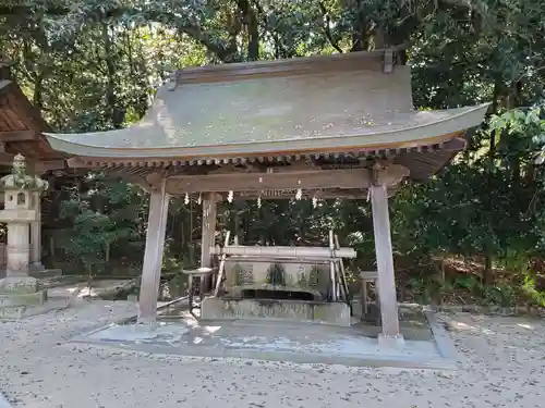 大山祇神社の手水舎