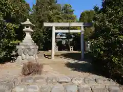 神明社の鳥居