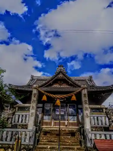 村國真墨田神社の本殿