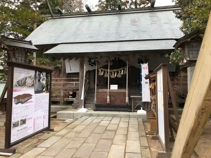 涌谷神社の本殿・本堂