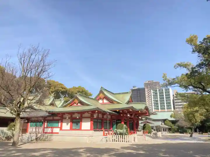 西宮神社の本殿・本堂