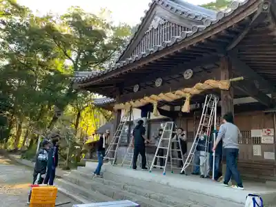 川田八幡神社の本殿・本堂