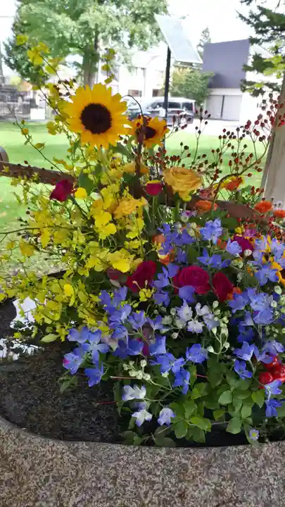 当別神社の手水舎