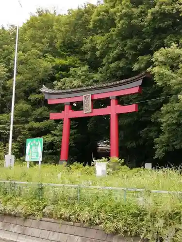 東沼神社の鳥居