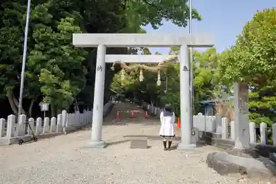 桶狭間神明社の鳥居