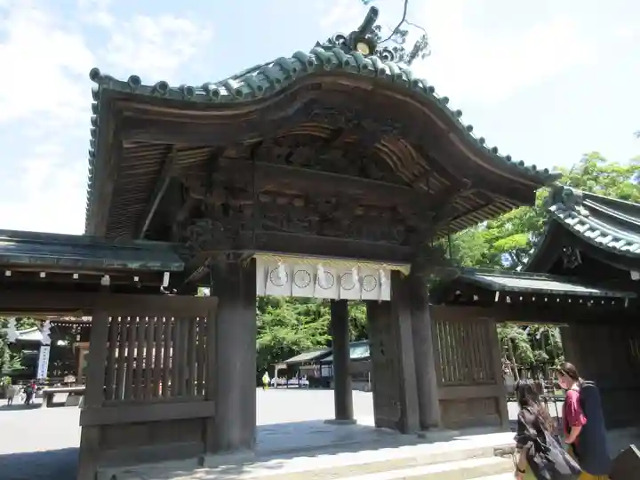 三嶋大社の山門・神門