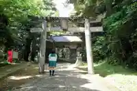倭文神社の鳥居