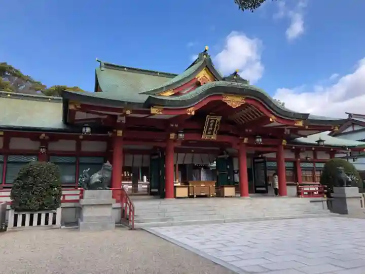 西宮神社の本殿・本堂