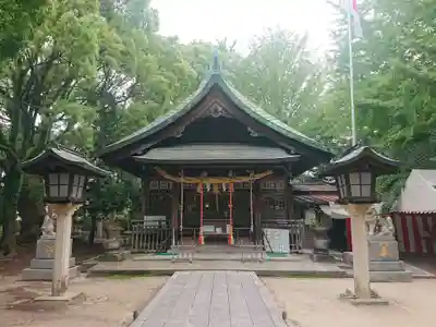 二日市八幡宮の本殿・本堂
