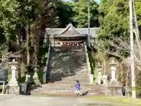川田八幡神社の本殿・本堂