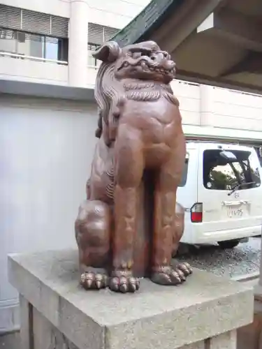 坐摩神社の狛犬