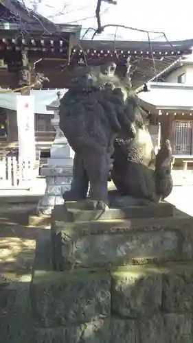 沓掛香取神社の狛犬