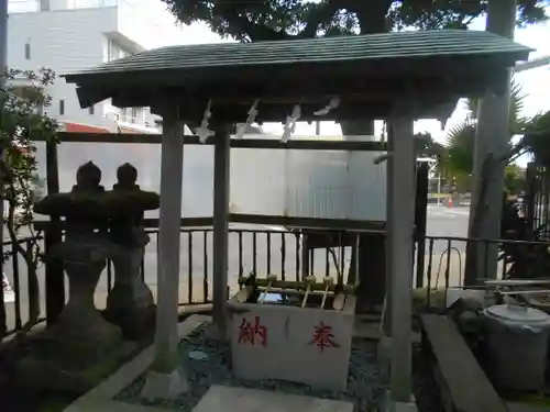 子之神社の手水舎