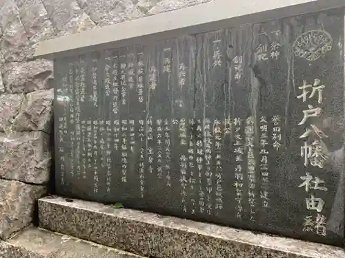 折戸八幡社の歴史