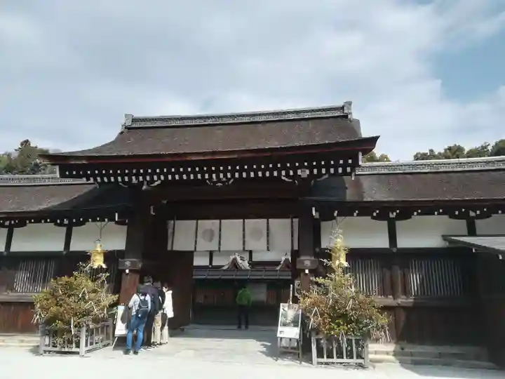賀茂御祖神社(下鴨神社)の山門・神門