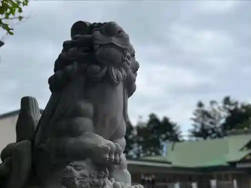 発寒神社の狛犬