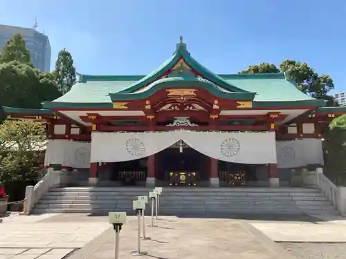 日枝神社の本殿・本堂