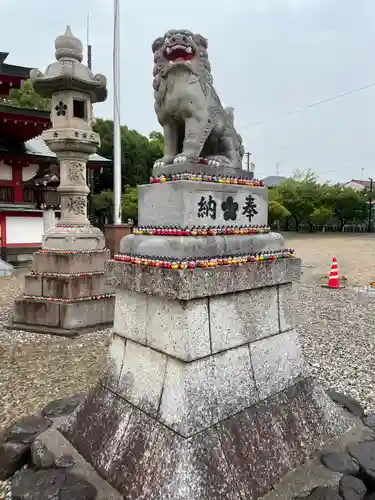 上野天満宮の狛犬