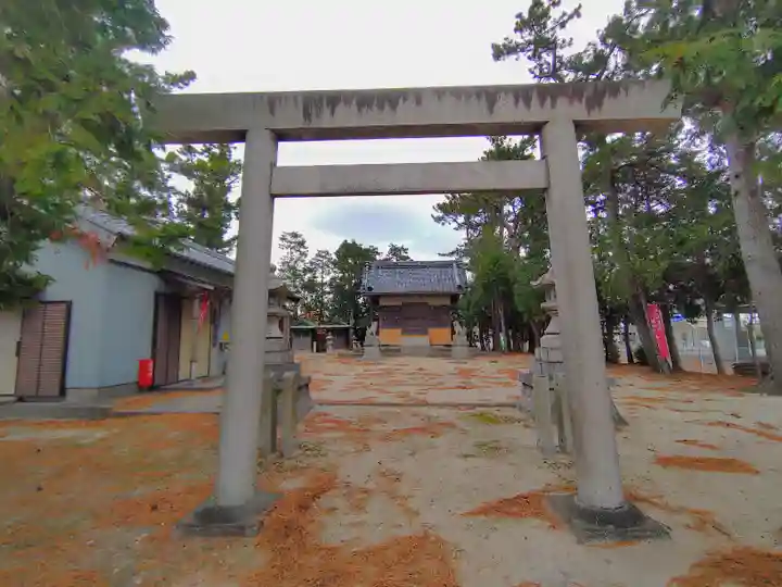 磤玖娜社(奥田神社)の鳥居