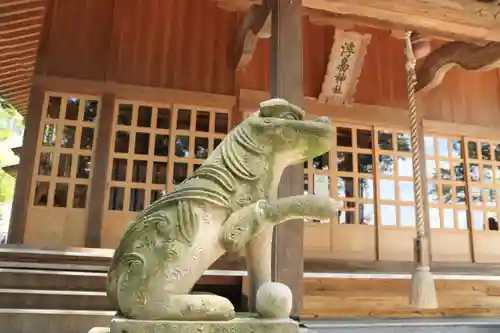 浮島神社の狛犬