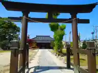 牛島 女體神社の鳥居