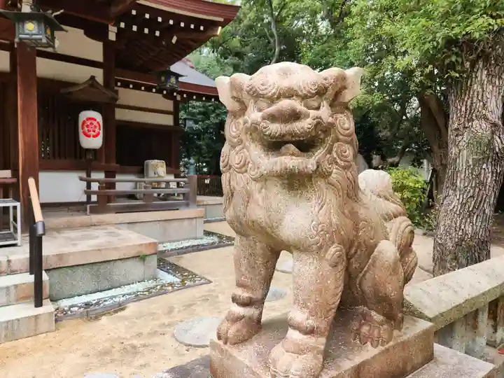 敏馬神社の狛犬