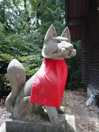 鳩吹稲荷神社の狛犬