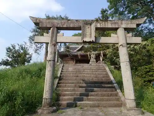 十二所神社の鳥居