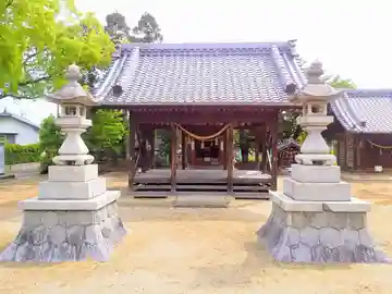 津島社の本殿・本堂