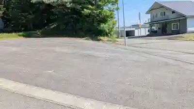 愛別神社の庭園