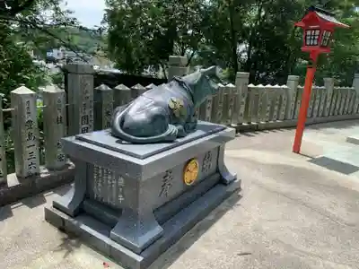 千姫天満宮の狛犬