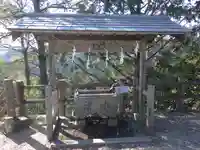 小笠神社の手水舎