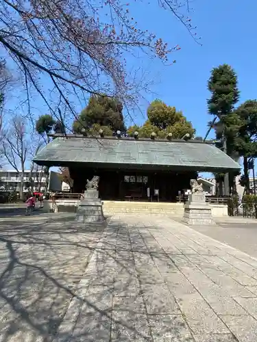 所澤神明社の本殿・本堂
