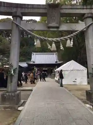 八幡神社松平東照宮の鳥居
