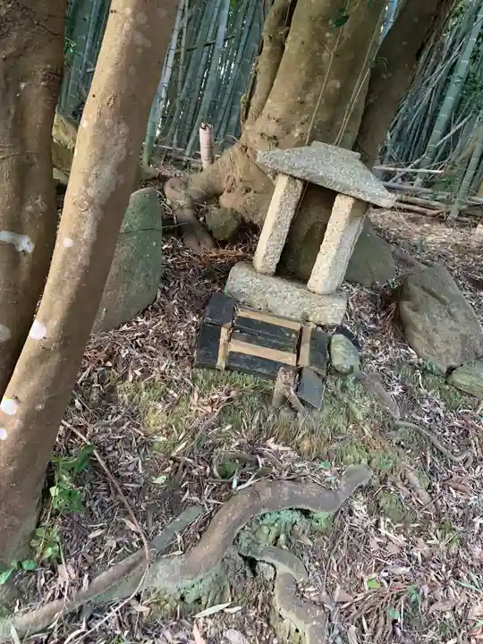 烏帽子岩神社の地蔵