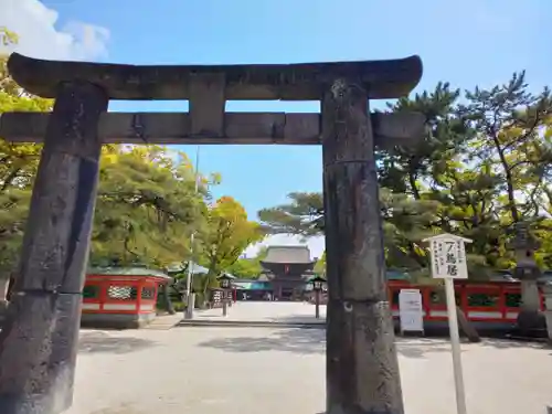 筥崎宮の鳥居