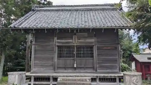 神明神社の本殿