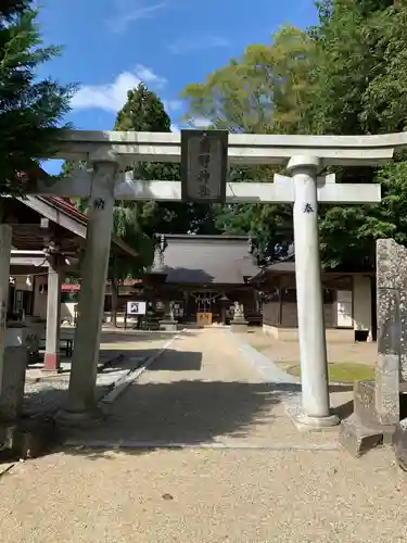 熊野神社の鳥居