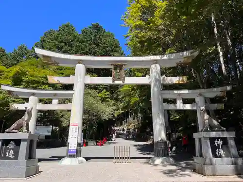 三峯神社の鳥居