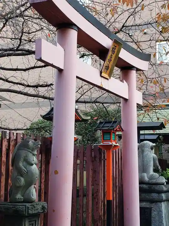 柳森神社の鳥居