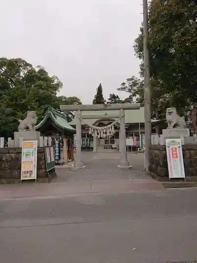 服織田神社の鳥居