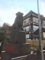 羽田神社の狛犬