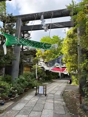 江東天祖神社の鳥居