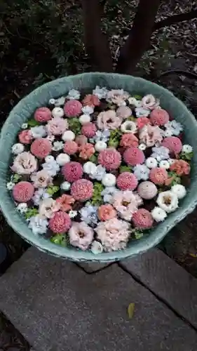 行田八幡神社の手水