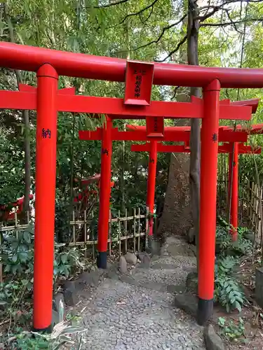 白笹稲荷神社の鳥居