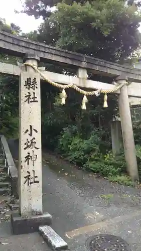 小坂神社の鳥居