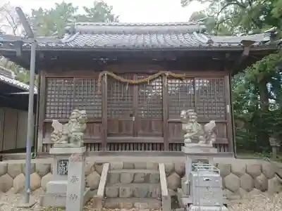 八幡神社の本殿・本堂